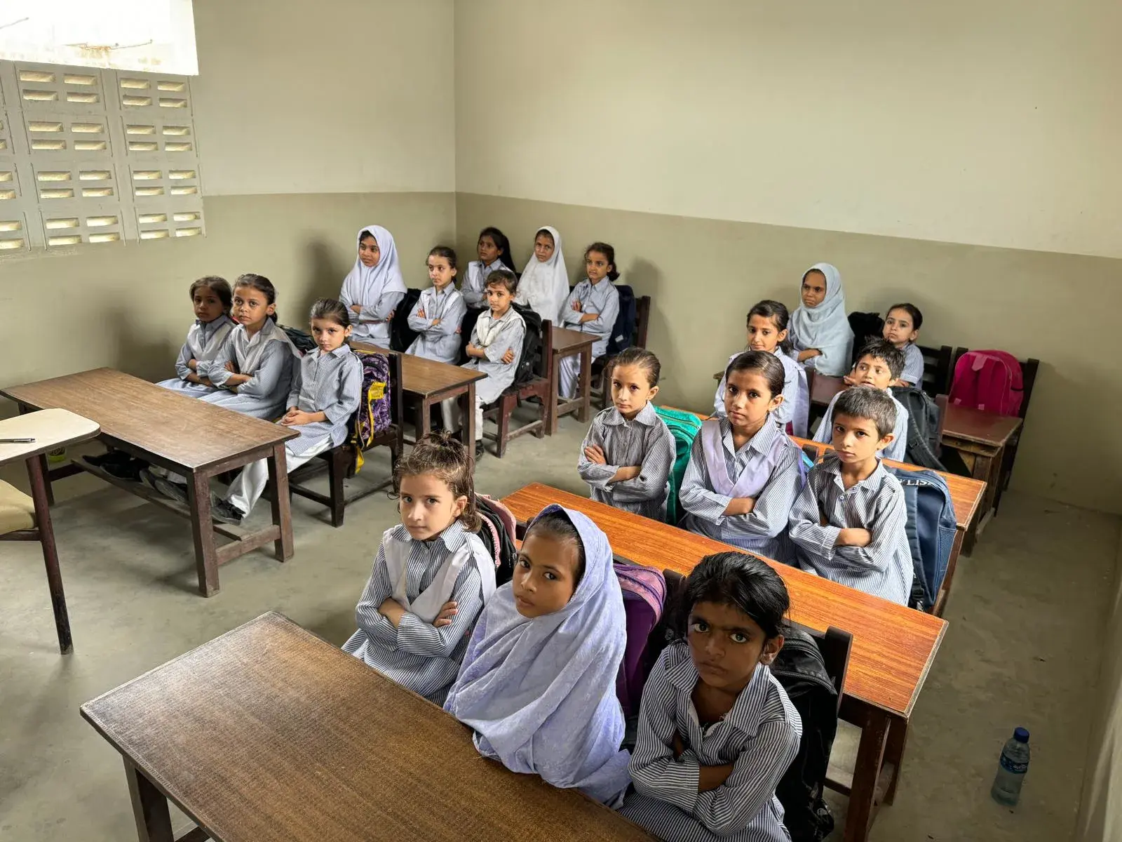 Children in classroom